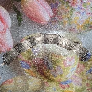 Old Metal Travel Souvenir Bracelet Montreal